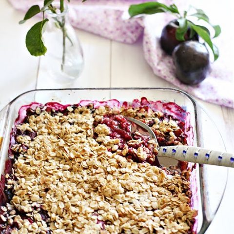 Plum Berry Crisp