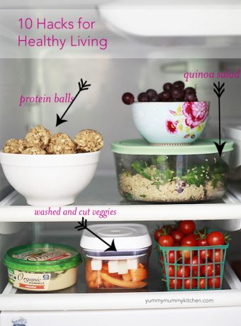 Easy hacks for a healthy lifestyle.