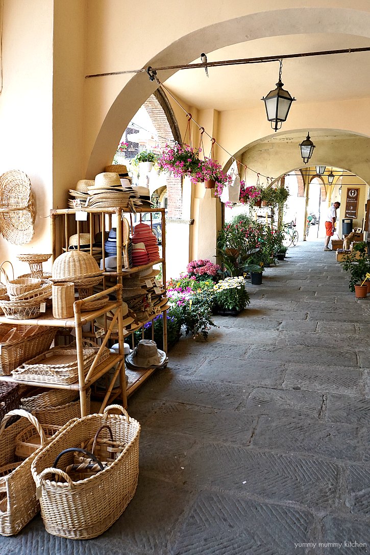 Shopping in Greve in Chianti, Tuscany, Italy. 
