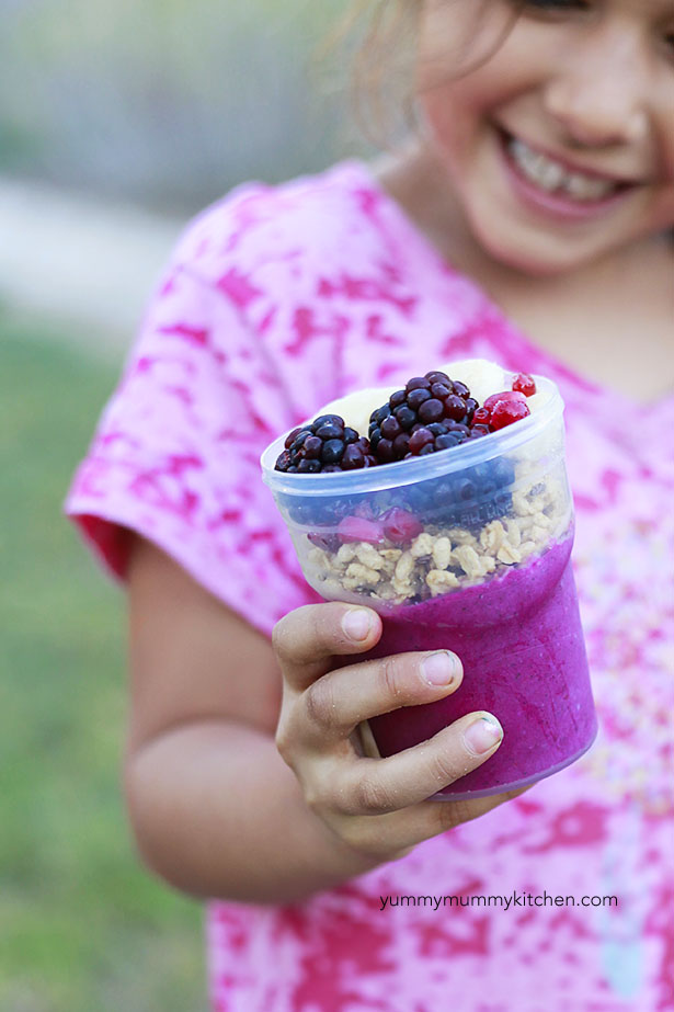 How to Freeze Smoothies and Acai Bowls for School or Work