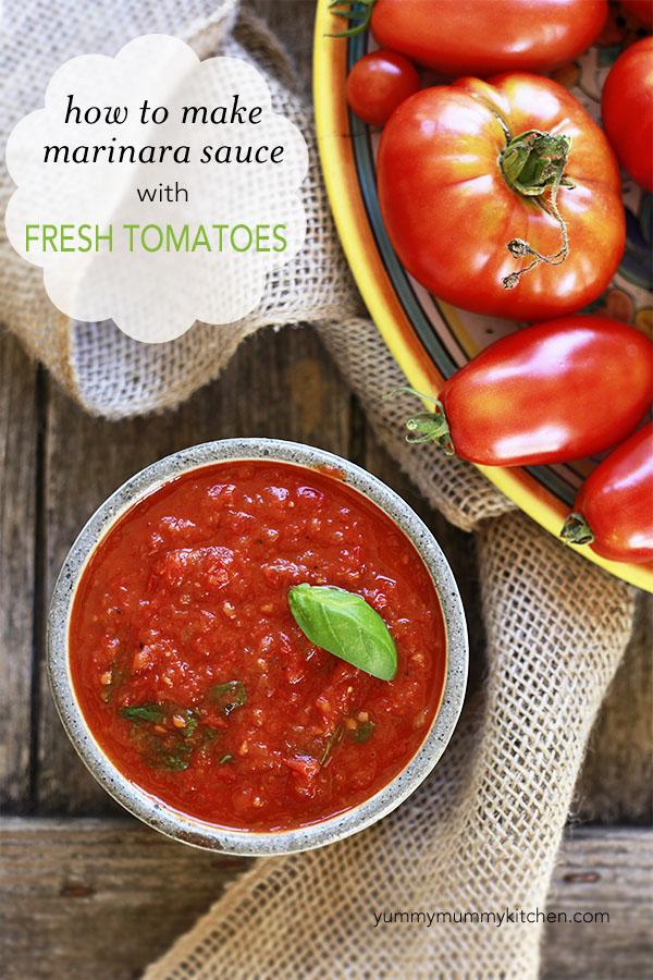 marinara sauce recipe