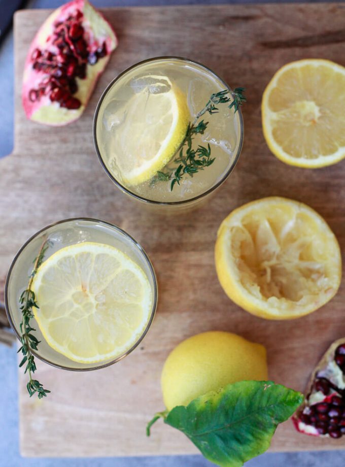 LemonGinger Lemon Ginger Apple Cider Vinegar Cleanse Detox Drink