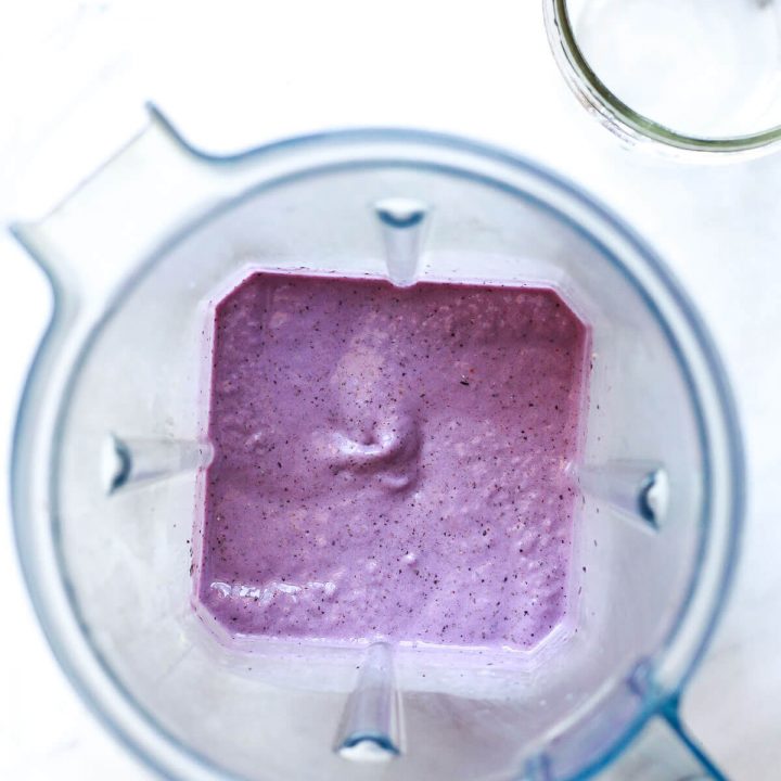 Blueberry Chia Seed Smoothie