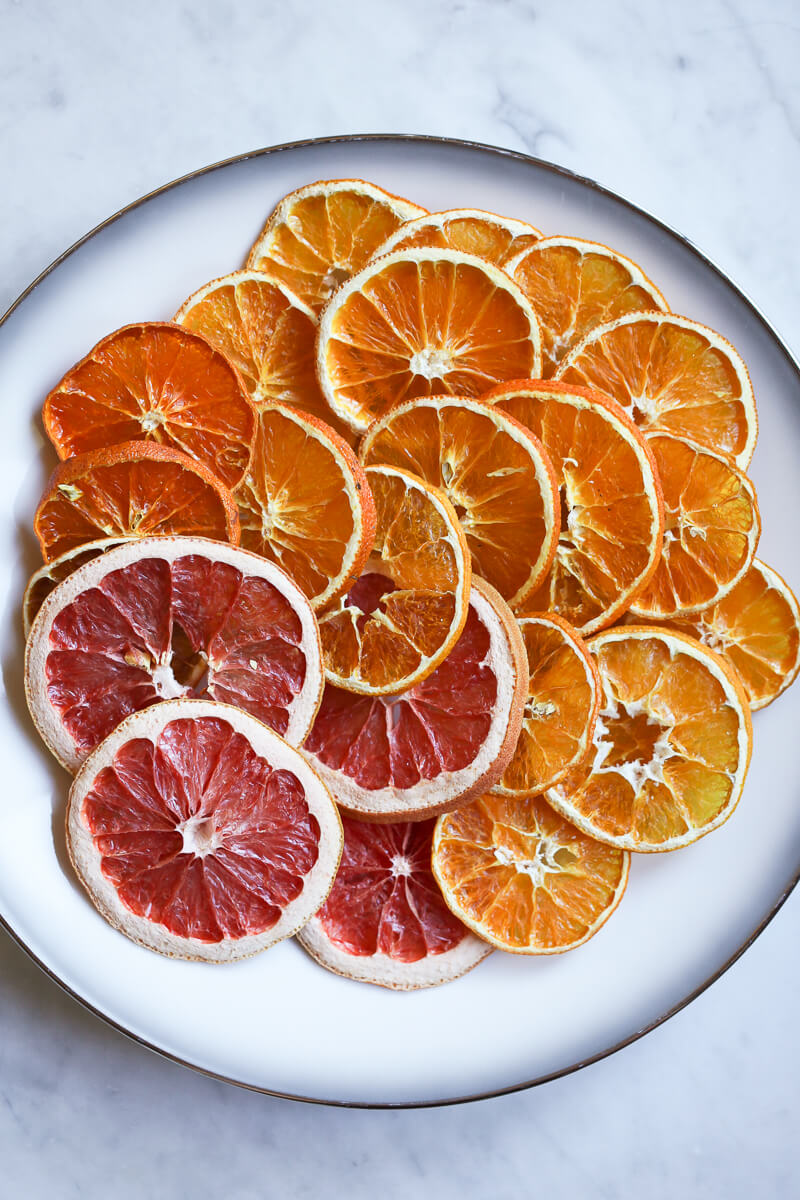 How to Dry Orange Slices