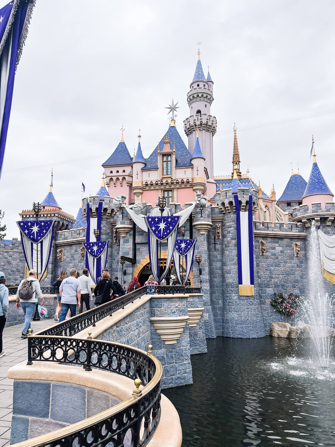 A classic view of Disneyland in Anaheim, CA. Sleeping Beauty Castle Walkthrough. 