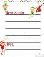 Letter to Santa Template - Free Printable Dear Santa Letters