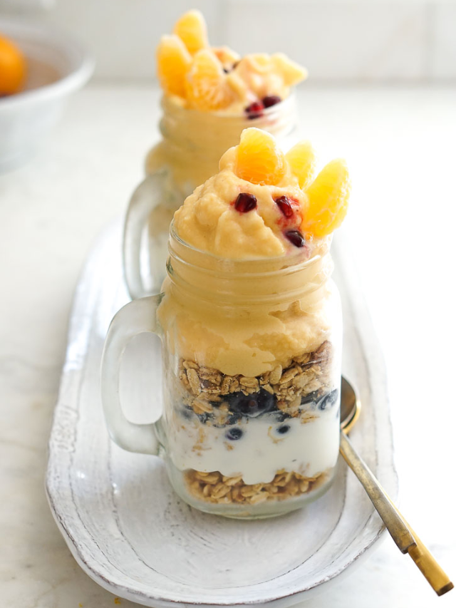 Mandarin Orange Smoothie Parfaits Story Yummy Mummy Kitchen