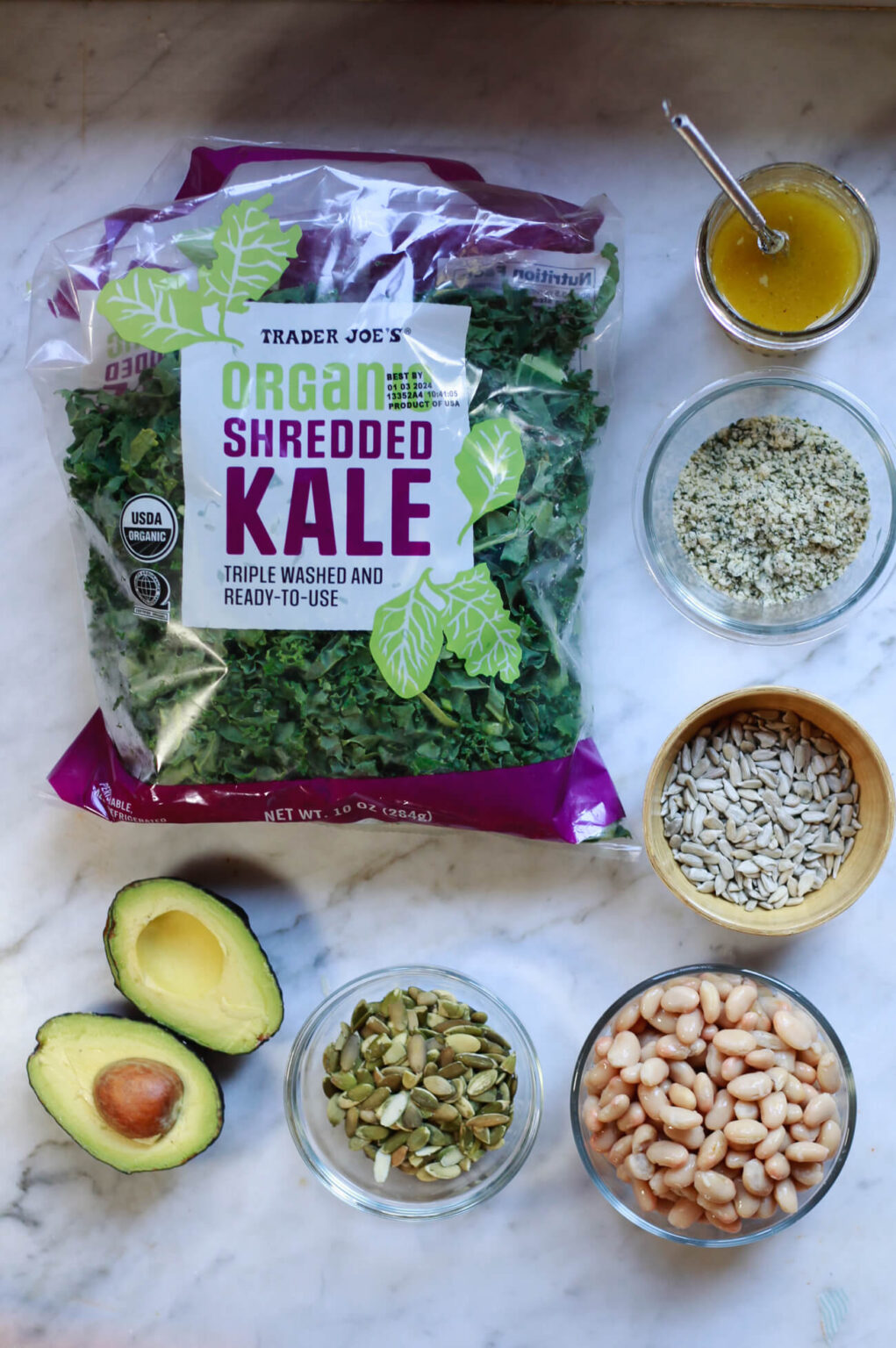 Erewhon Kale and White Bean Salad Recipe